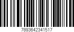 Código de barras (EAN, GTIN, SKU, ISBN): '7893642341517'