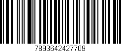 Código de barras (EAN, GTIN, SKU, ISBN): '7893642427709'