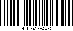 Código de barras (EAN, GTIN, SKU, ISBN): '7893642554474'