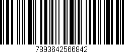Código de barras (EAN, GTIN, SKU, ISBN): '7893642566842'