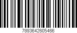 Código de barras (EAN, GTIN, SKU, ISBN): '7893642605466'