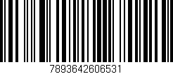 Código de barras (EAN, GTIN, SKU, ISBN): '7893642606531'