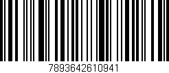 Código de barras (EAN, GTIN, SKU, ISBN): '7893642610941'