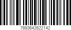 Código de barras (EAN, GTIN, SKU, ISBN): '7893642622142'
