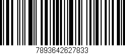 Código de barras (EAN, GTIN, SKU, ISBN): '7893642627833'