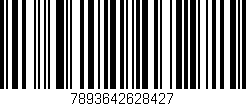Código de barras (EAN, GTIN, SKU, ISBN): '7893642628427'