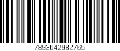 Código de barras (EAN, GTIN, SKU, ISBN): '7893642982765'