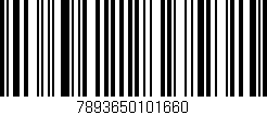 Código de barras (EAN, GTIN, SKU, ISBN): '7893650101660'