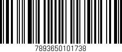 Código de barras (EAN, GTIN, SKU, ISBN): '7893650101738'