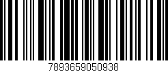 Código de barras (EAN, GTIN, SKU, ISBN): '7893659050938'