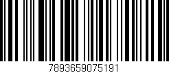 Código de barras (EAN, GTIN, SKU, ISBN): '7893659075191'