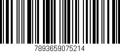 Código de barras (EAN, GTIN, SKU, ISBN): '7893659075214'