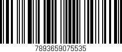 Código de barras (EAN, GTIN, SKU, ISBN): '7893659075535'