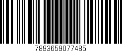 Código de barras (EAN, GTIN, SKU, ISBN): '7893659077485'