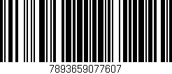 Código de barras (EAN, GTIN, SKU, ISBN): '7893659077607'