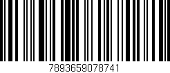 Código de barras (EAN, GTIN, SKU, ISBN): '7893659078741'