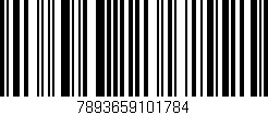 Código de barras (EAN, GTIN, SKU, ISBN): '7893659101784'