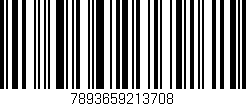 Código de barras (EAN, GTIN, SKU, ISBN): '7893659213708'
