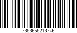 Código de barras (EAN, GTIN, SKU, ISBN): '7893659213746'