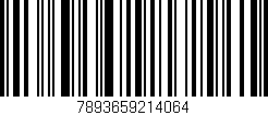 Código de barras (EAN, GTIN, SKU, ISBN): '7893659214064'