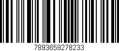 Código de barras (EAN, GTIN, SKU, ISBN): '7893659278233'