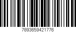 Código de barras (EAN, GTIN, SKU, ISBN): '7893659421776'