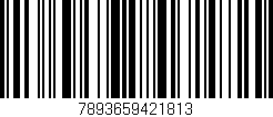Código de barras (EAN, GTIN, SKU, ISBN): '7893659421813'