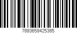 Código de barras (EAN, GTIN, SKU, ISBN): '7893659425385'