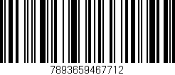 Código de barras (EAN, GTIN, SKU, ISBN): '7893659467712'