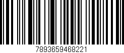 Código de barras (EAN, GTIN, SKU, ISBN): '7893659468221'