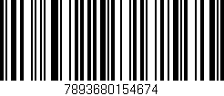 Código de barras (EAN, GTIN, SKU, ISBN): '7893680154674'