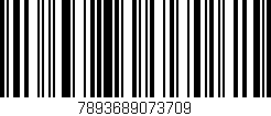 Código de barras (EAN, GTIN, SKU, ISBN): '7893689073709'
