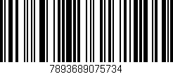 Código de barras (EAN, GTIN, SKU, ISBN): '7893689075734'