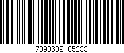 Código de barras (EAN, GTIN, SKU, ISBN): '7893689105233'