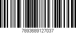 Código de barras (EAN, GTIN, SKU, ISBN): '7893689127037'