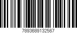 Código de barras (EAN, GTIN, SKU, ISBN): '7893689132567'