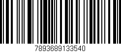 Código de barras (EAN, GTIN, SKU, ISBN): '7893689133540'