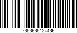 Código de barras (EAN, GTIN, SKU, ISBN): '7893689134486'