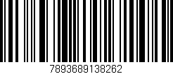 Código de barras (EAN, GTIN, SKU, ISBN): '7893689138262'