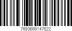 Código de barras (EAN, GTIN, SKU, ISBN): '7893689147622'