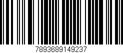 Código de barras (EAN, GTIN, SKU, ISBN): '7893689149237'