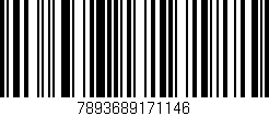 Código de barras (EAN, GTIN, SKU, ISBN): '7893689171146'