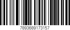 Código de barras (EAN, GTIN, SKU, ISBN): '7893689173157'