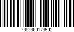 Código de barras (EAN, GTIN, SKU, ISBN): '7893689176592'
