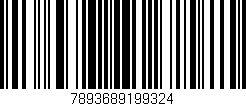 Código de barras (EAN, GTIN, SKU, ISBN): '7893689199324'