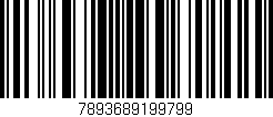 Código de barras (EAN, GTIN, SKU, ISBN): '7893689199799'