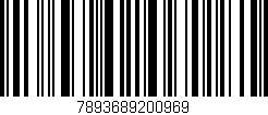 Código de barras (EAN, GTIN, SKU, ISBN): '7893689200969'