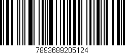 Código de barras (EAN, GTIN, SKU, ISBN): '7893689205124'