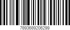 Código de barras (EAN, GTIN, SKU, ISBN): '7893689206299'