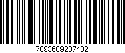 Código de barras (EAN, GTIN, SKU, ISBN): '7893689207432'